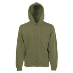 Classic felpa cappuccio zip lunga F62062