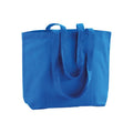 04141 Borsa cotone colorato 120gr con soffietto alla base 40x30x10