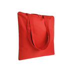 04148 Shopper in cotone 220gr con chiusura zip 38x42