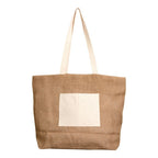 04146 Borsa Juta con soffietto alla base 48x35x15