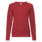 Felpa leggera donna French Terry girocollo raglan F62146