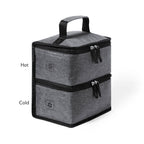 Borsa termica con due scomparti caldo/freddo RPET 31 1247