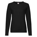 Felpa leggera donna French Terry girocollo raglan F62146