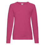Felpa leggera donna French Terry girocollo raglan F62146