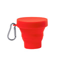 Bicchiere pieghevole silicone con tappo 160ml 31 20702