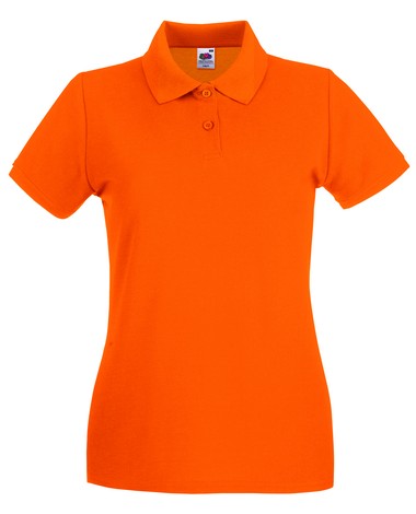 Polo donna pique' premium manica corta F63030