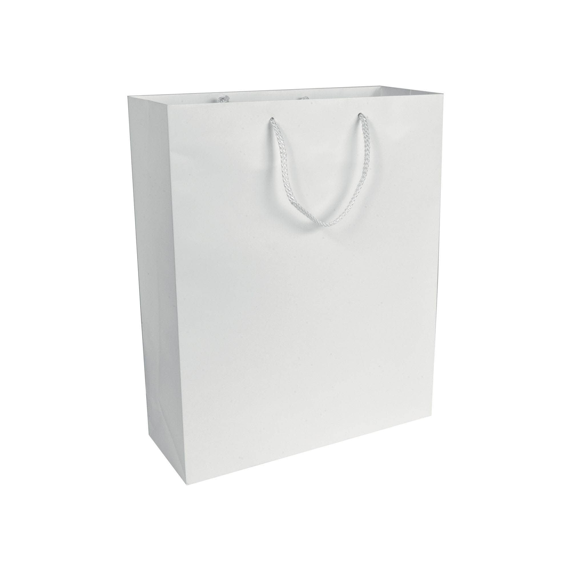 Shopper carta laminata opaca 26x35x11 05186