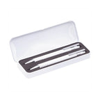 Set penna biro e matita meccanica in metallo 00214
