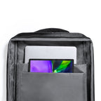 Zaino in poliestere e similpelle 01674