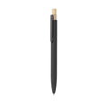 Penna biro in alluminio riciclato e bambù 00177