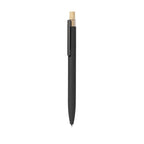 Penna biro in alluminio riciclato e bambù 00177