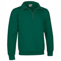 WOOD Felpa mezza zip