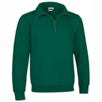 WOOD Felpa mezza zip