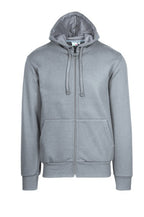 Felpa French Terry con cappuccio zip lunga IT380