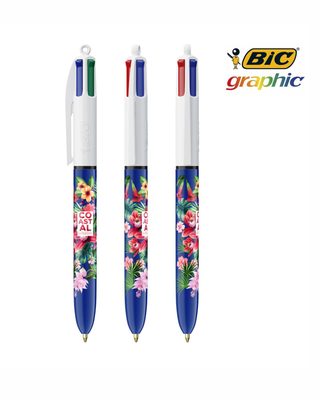 BIC® 4 Colours penna a sfera personalizzata 00212
