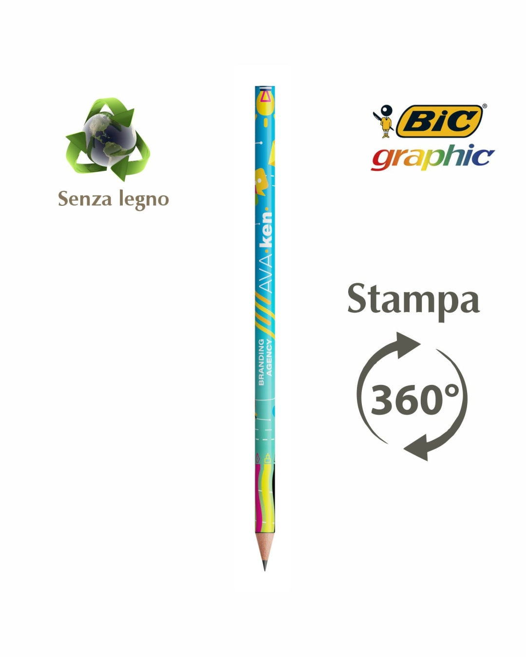 BIC® Evolution® Classic Cut Ecolutions® matita 00208