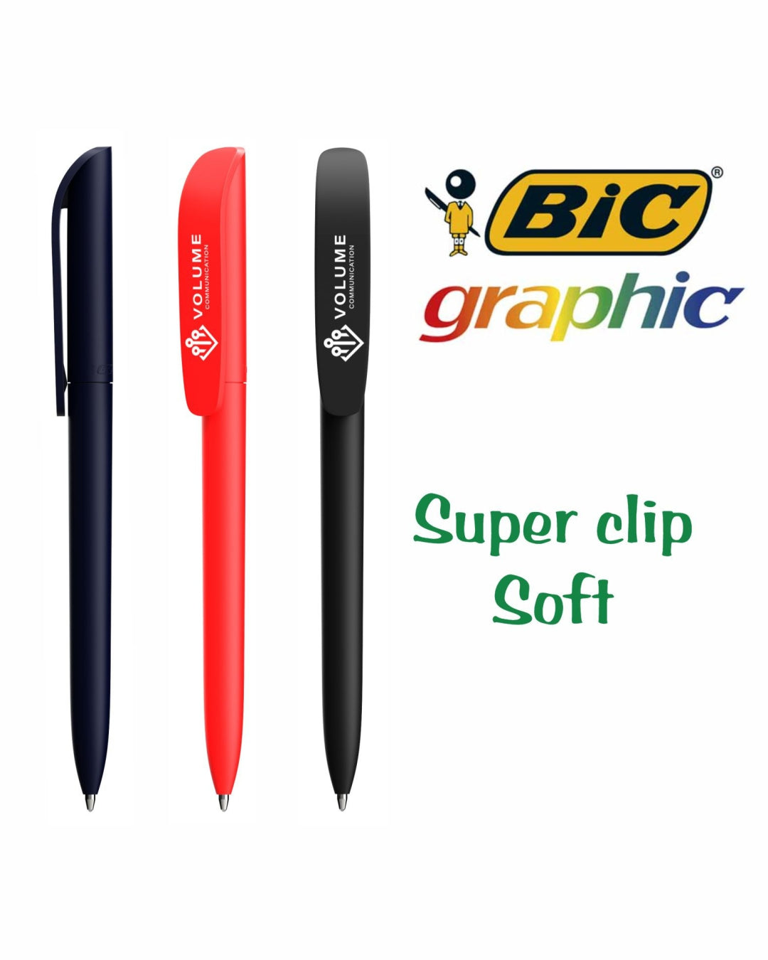 BIC® Super Clip Soft personalizzata 00202