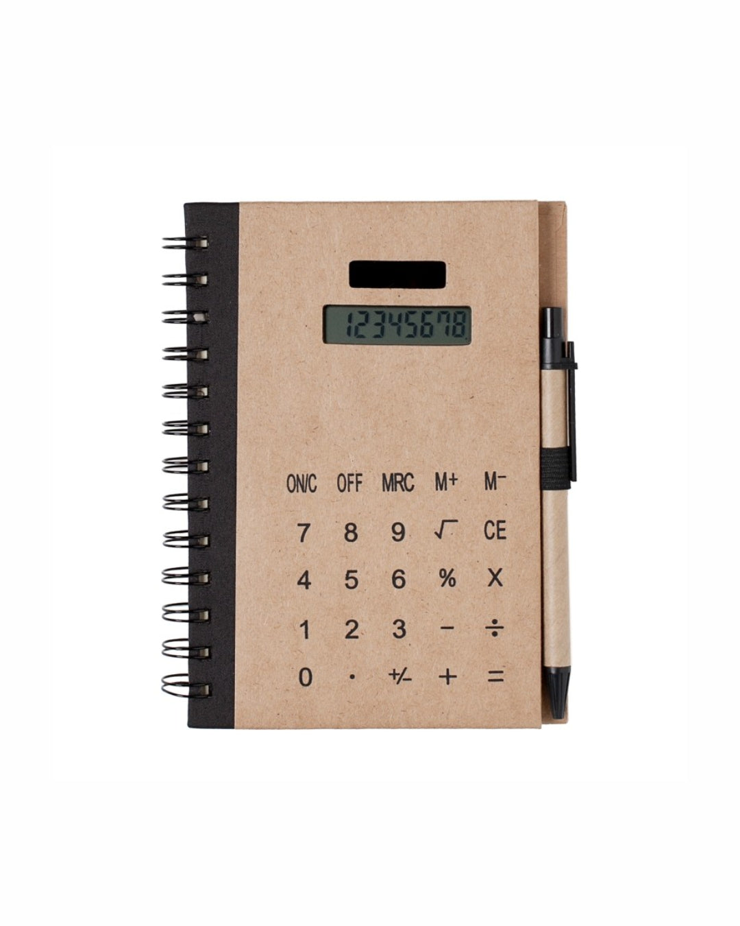 Blocco per appunti con calcolatrice 14 x 17,8 x 1,6 cm 00529