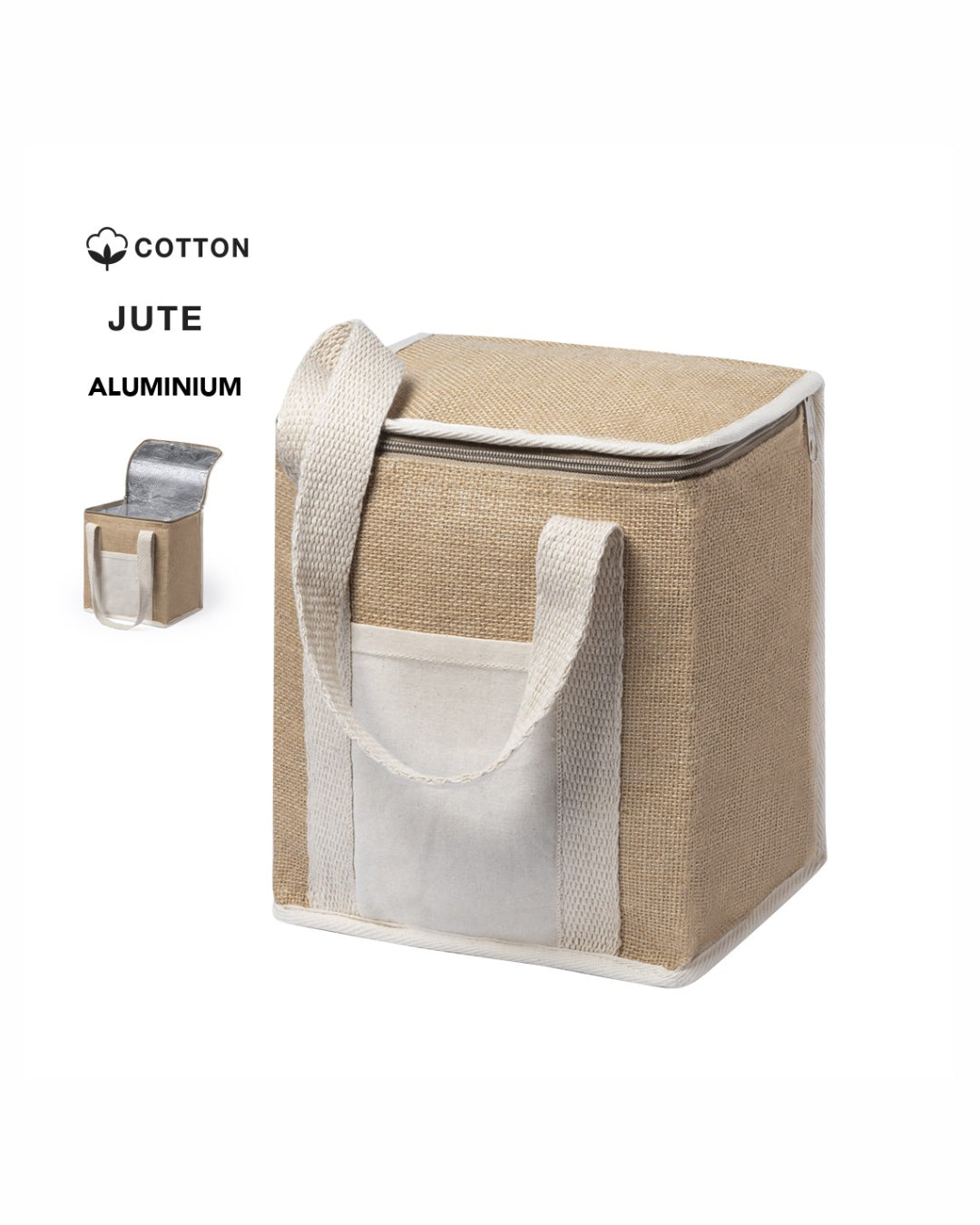 Borsa frigo alta in juta 31 6816