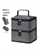 Borsa termica con due scomparti caldo/freddo RPET 31 1247