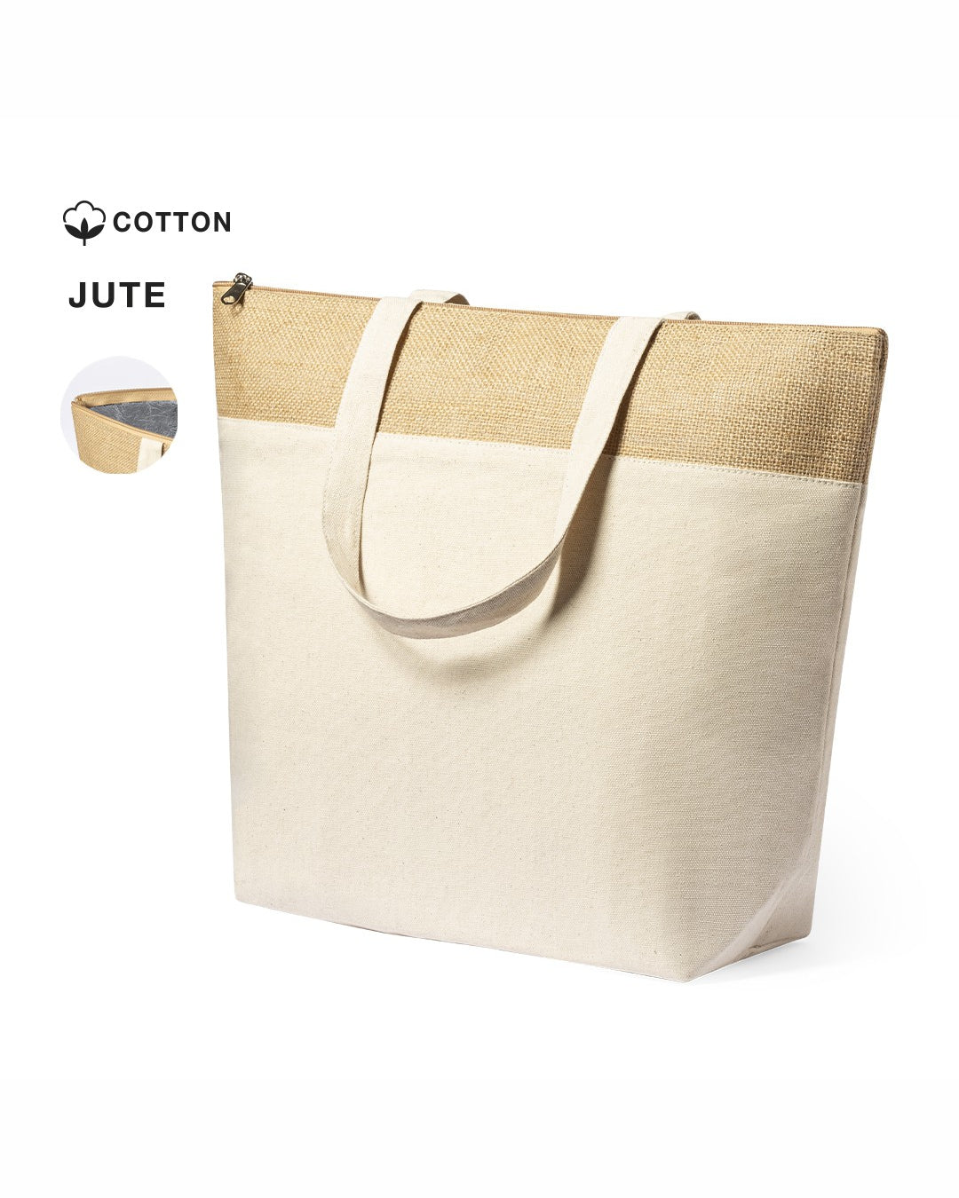 Borsa termica cotone e juta 7KG 31 1100