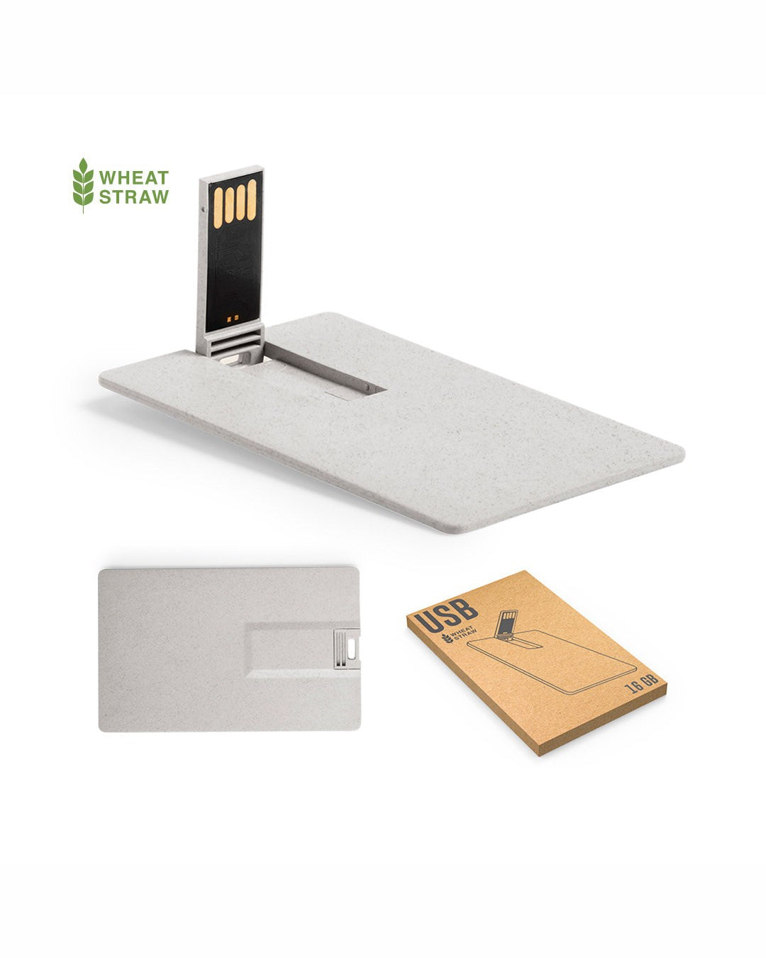 Chiavetta USB in fibra di grano 16GB 06022