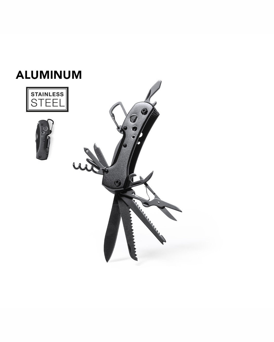 Coltellino multiuso nero 31 1590