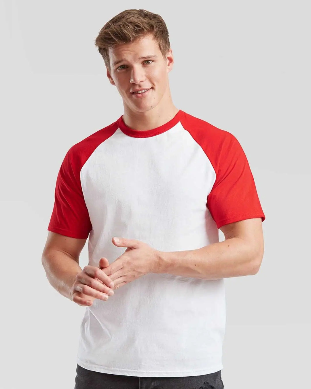 Valueweight baseball maglia bicolore girocollo F61026