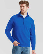 Classic felpa collo zip F62114