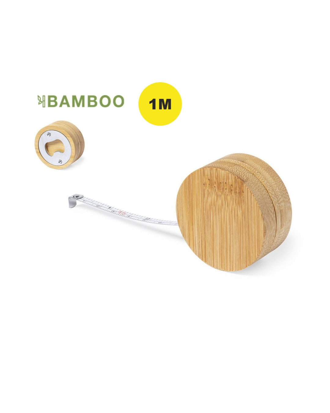 Flessometro 1 mt bambù con apribottiglie 31 1619