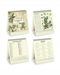 Calendario da tavolo illustrato Erboristeria 07586