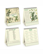 Calendario da tavolo illustrato Erboristeria 07586