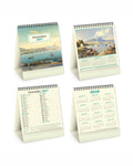 Calendario da tavolo illustrato Gouaches 07521
