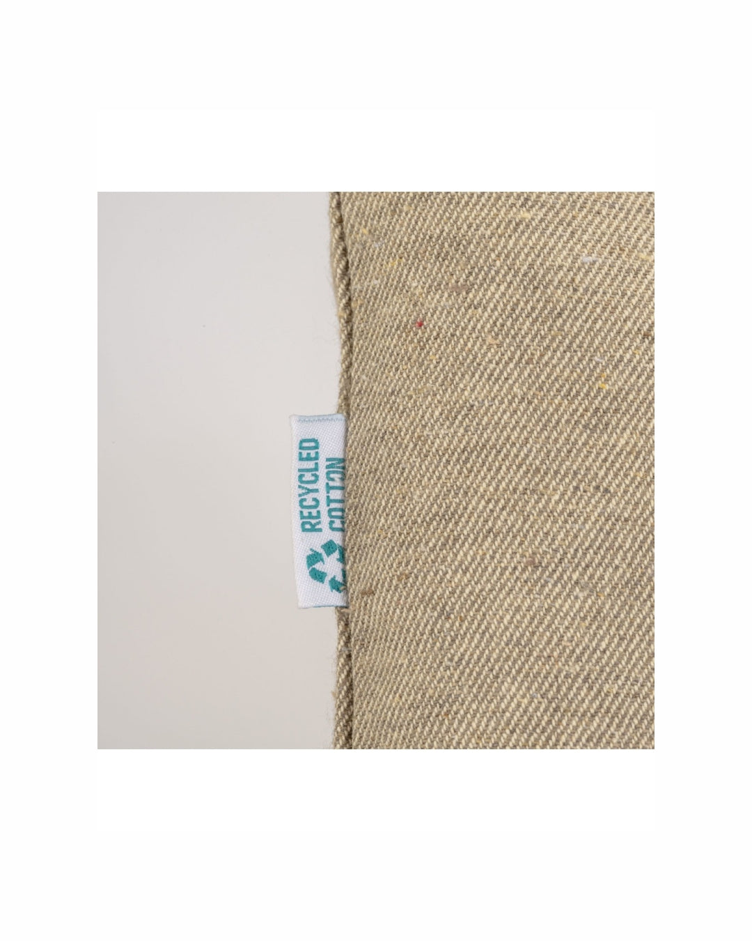 04305 Shopper in cotone riciclato 190 gr con soffietto alla base 50x36x16