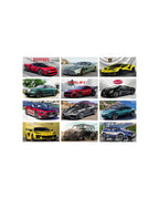 Calendario illustrato Auto sportive 07579