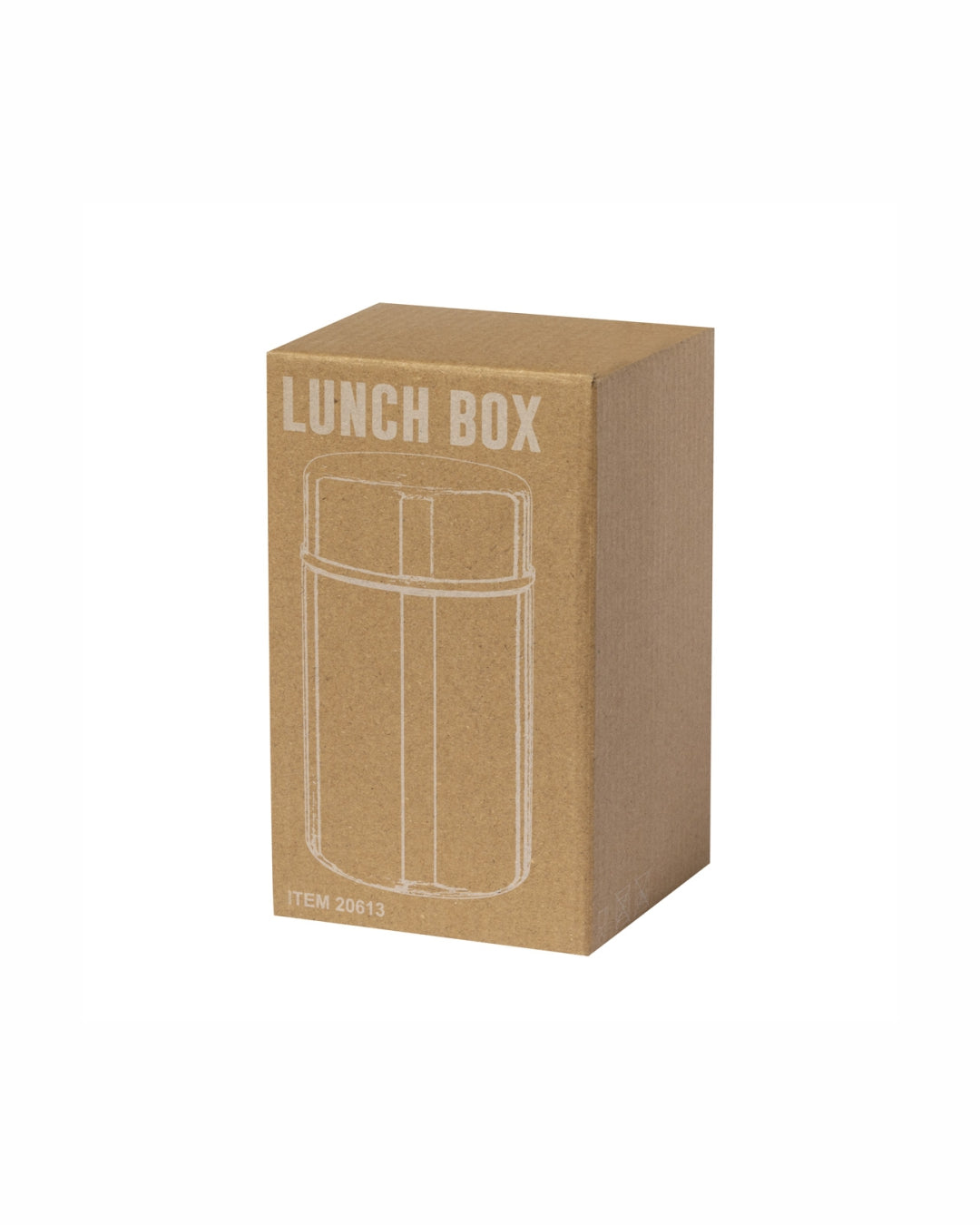 Porta pranzo acciaio inox 600ml 31 20613