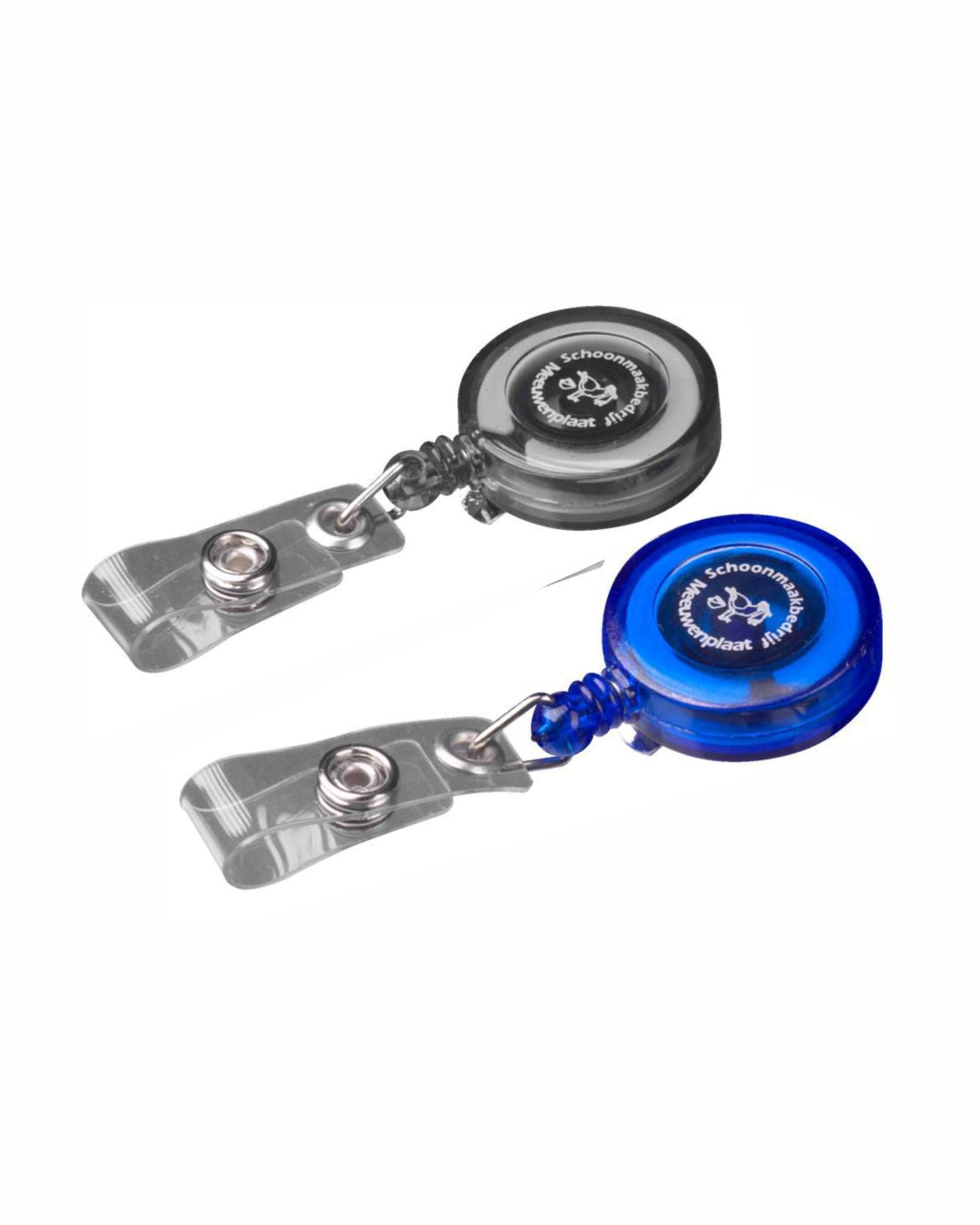 Porta badge / Porta skipass con clip in metallo 03184