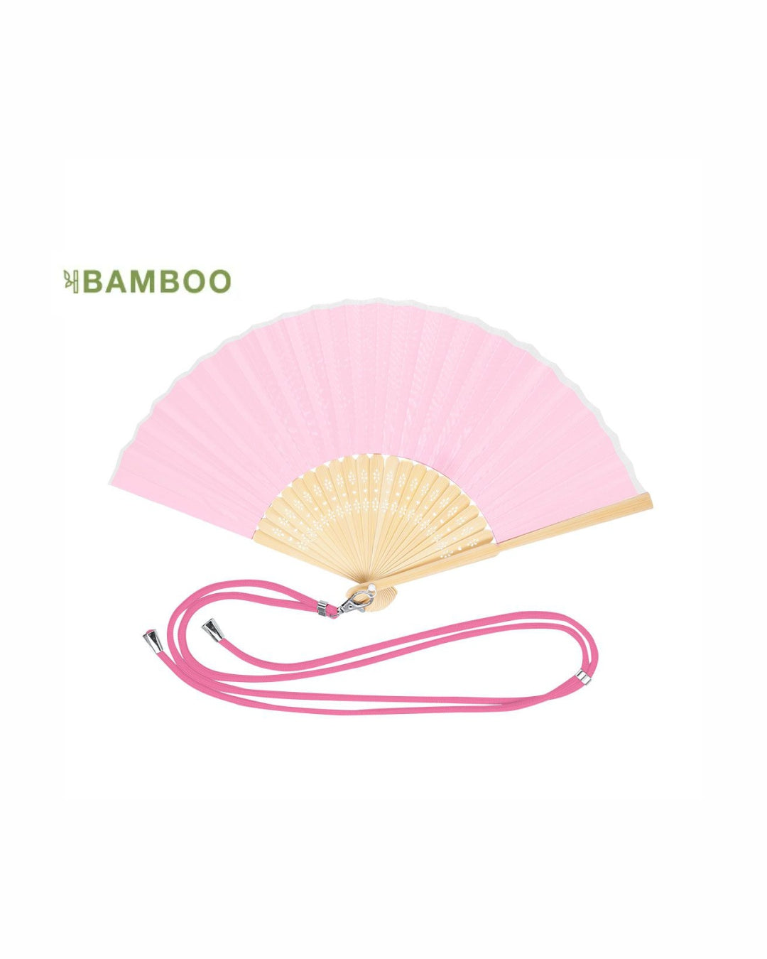 31 21907 Ventaglio in bamboo con cordino