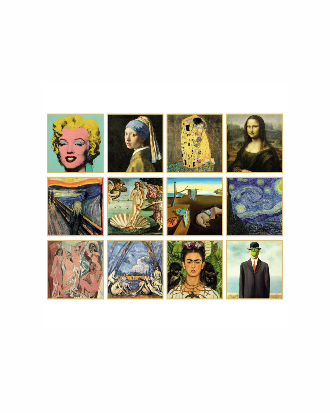 Calendario da tavolo illustrato Artistico 07519