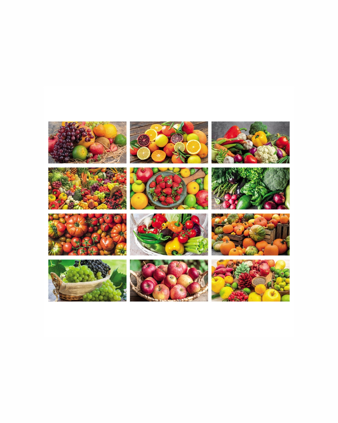 Calendario illustrato Frutta e verdura 07577