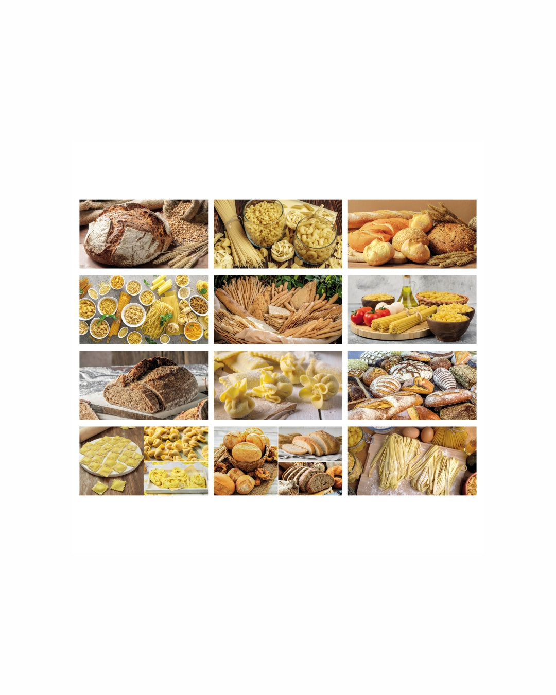 Calendario illustrato Pane e pasta 07542