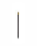 matita in legno Black con gomma 00103