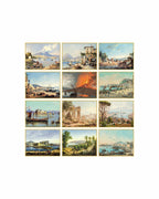 Calendario da tavolo illustrato Gouaches 07521