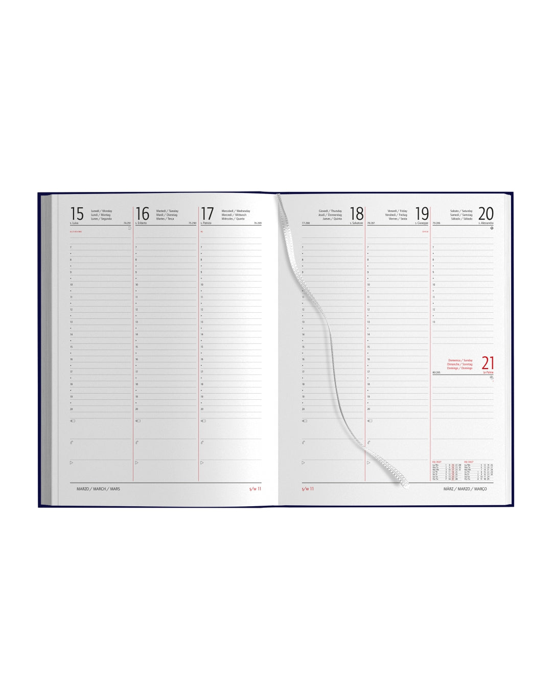 Agenda Settimanale MAXI 21x29,7 07024