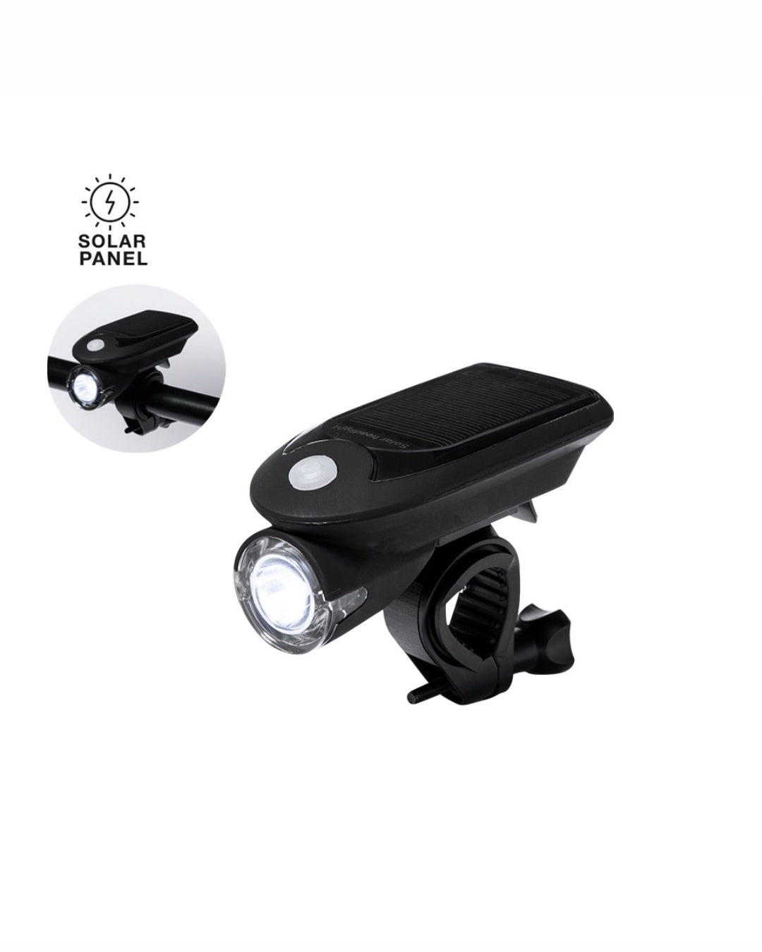 KUPS Luce di sicurezza a carica solare per bici 31 20437