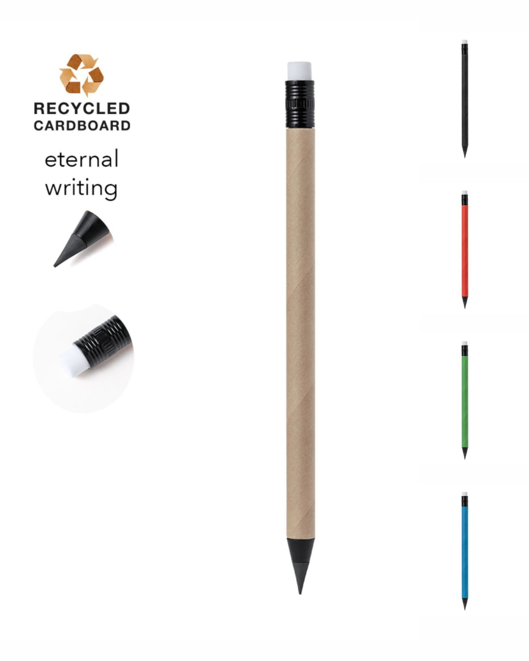 Matita eterna in cartone riciclato 00174