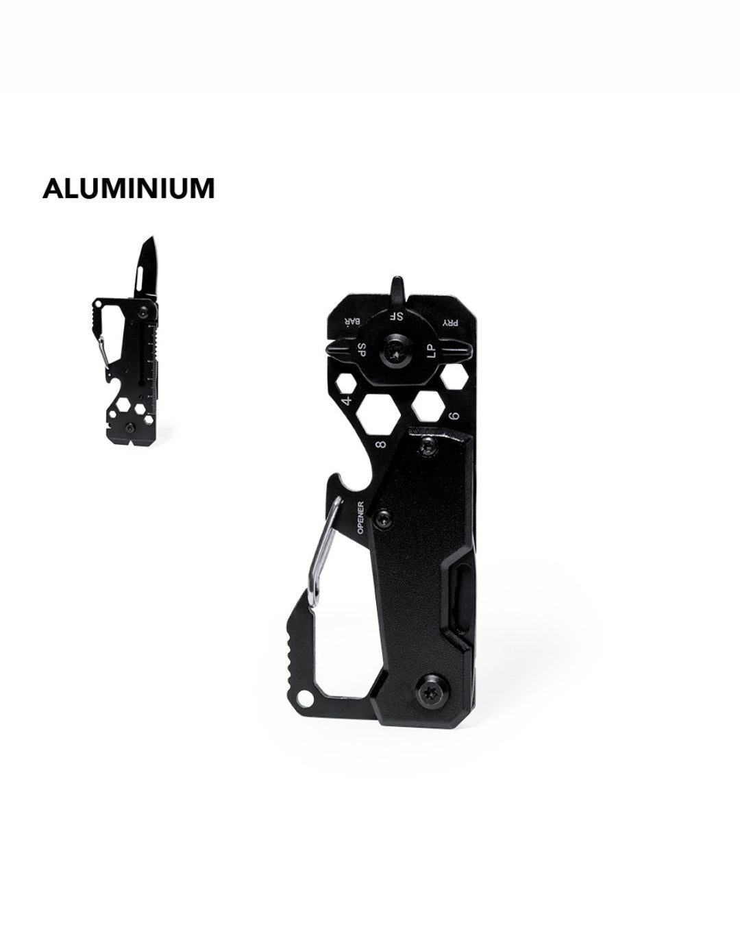 Multiutensile 13 funzioni acciaio inox e alluminio 31 20481