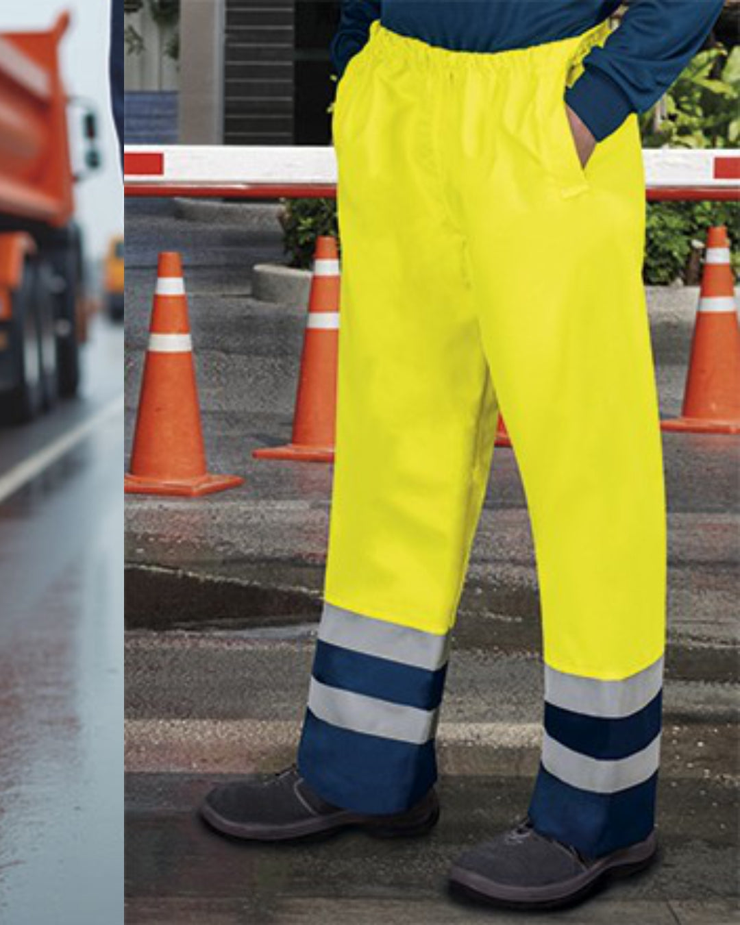 NARVIK Pantaloni Impermeabili Alta Visibilità