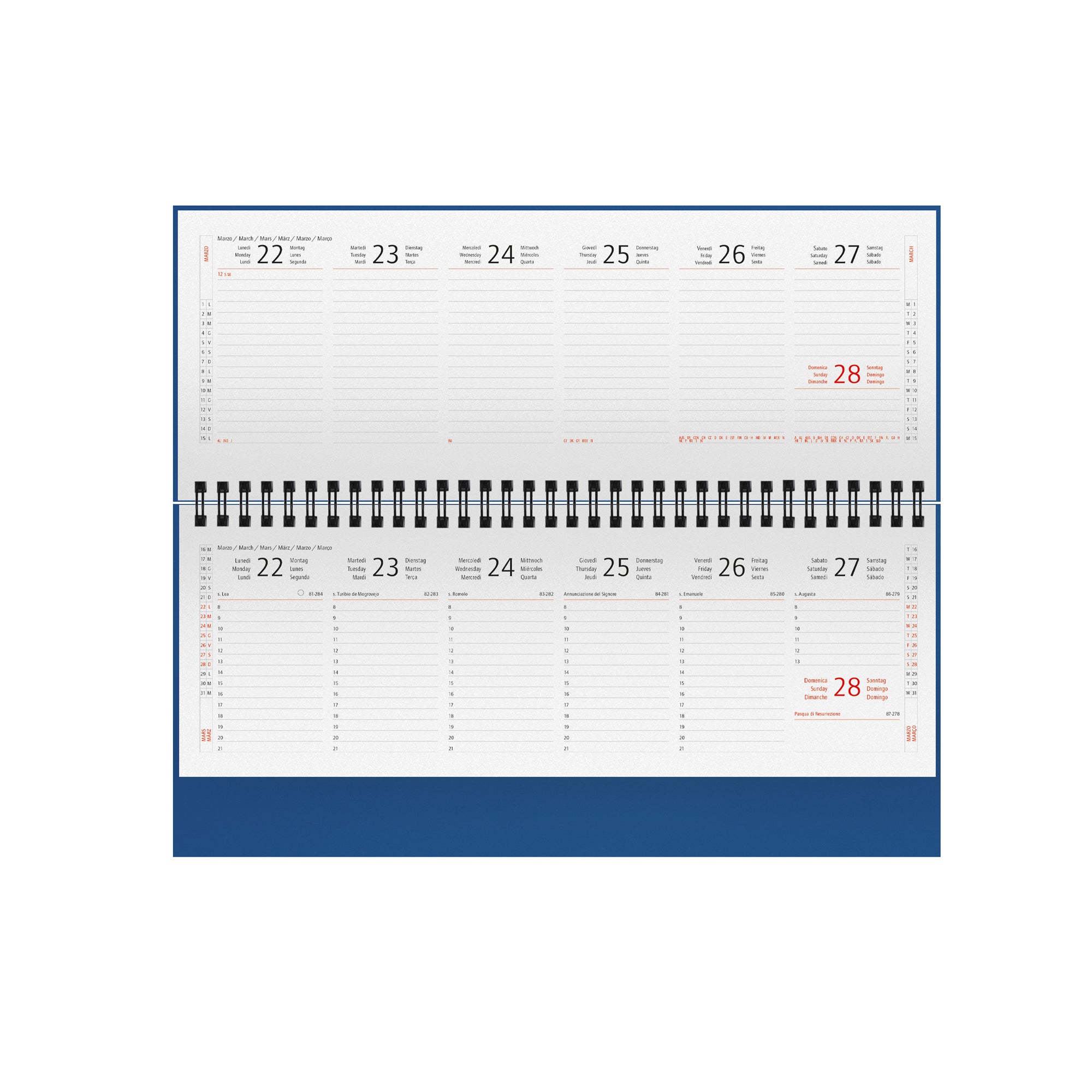Agenda Planning settimanale 30x14 07014