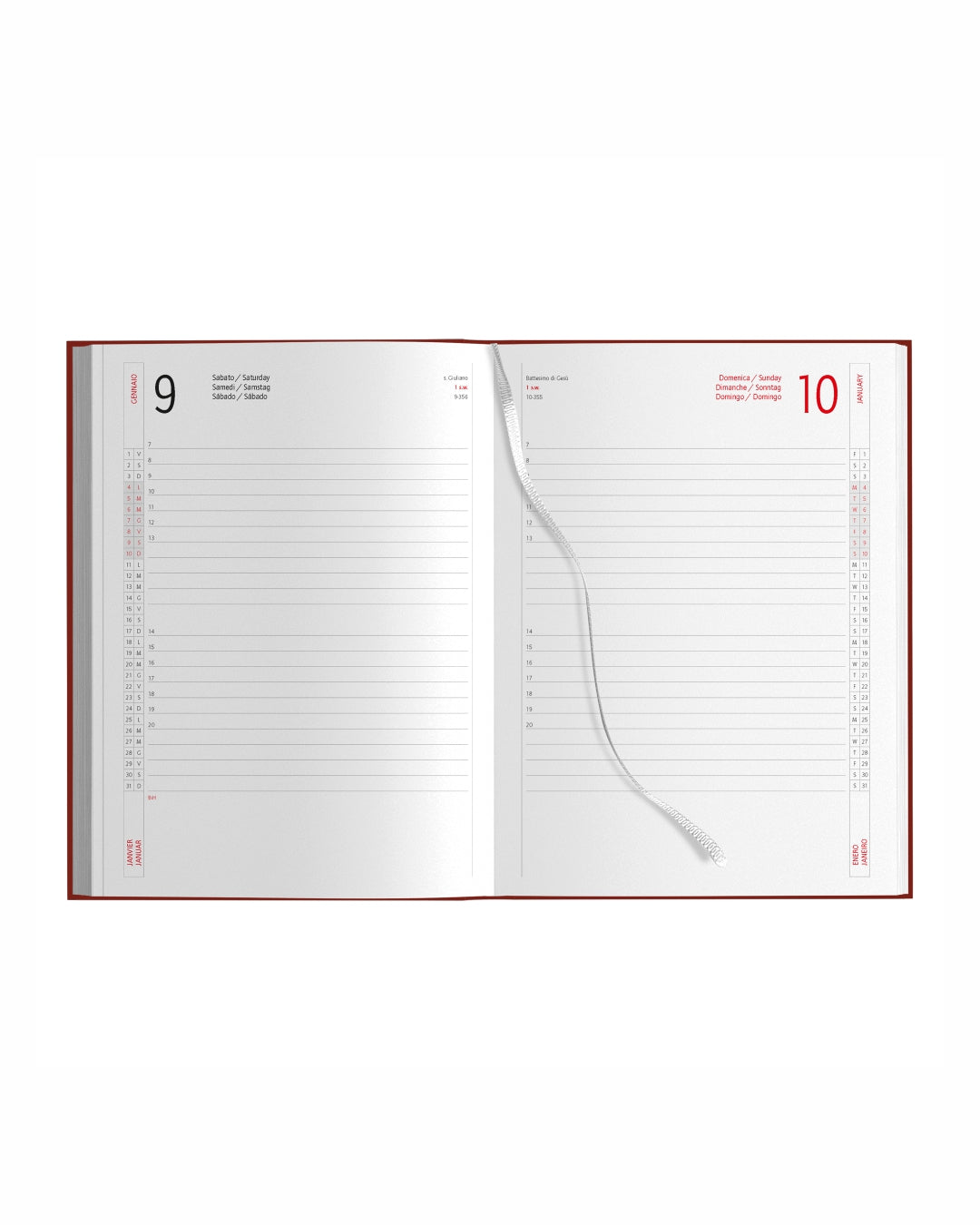 Agenda Giornaliera 17x24 07011